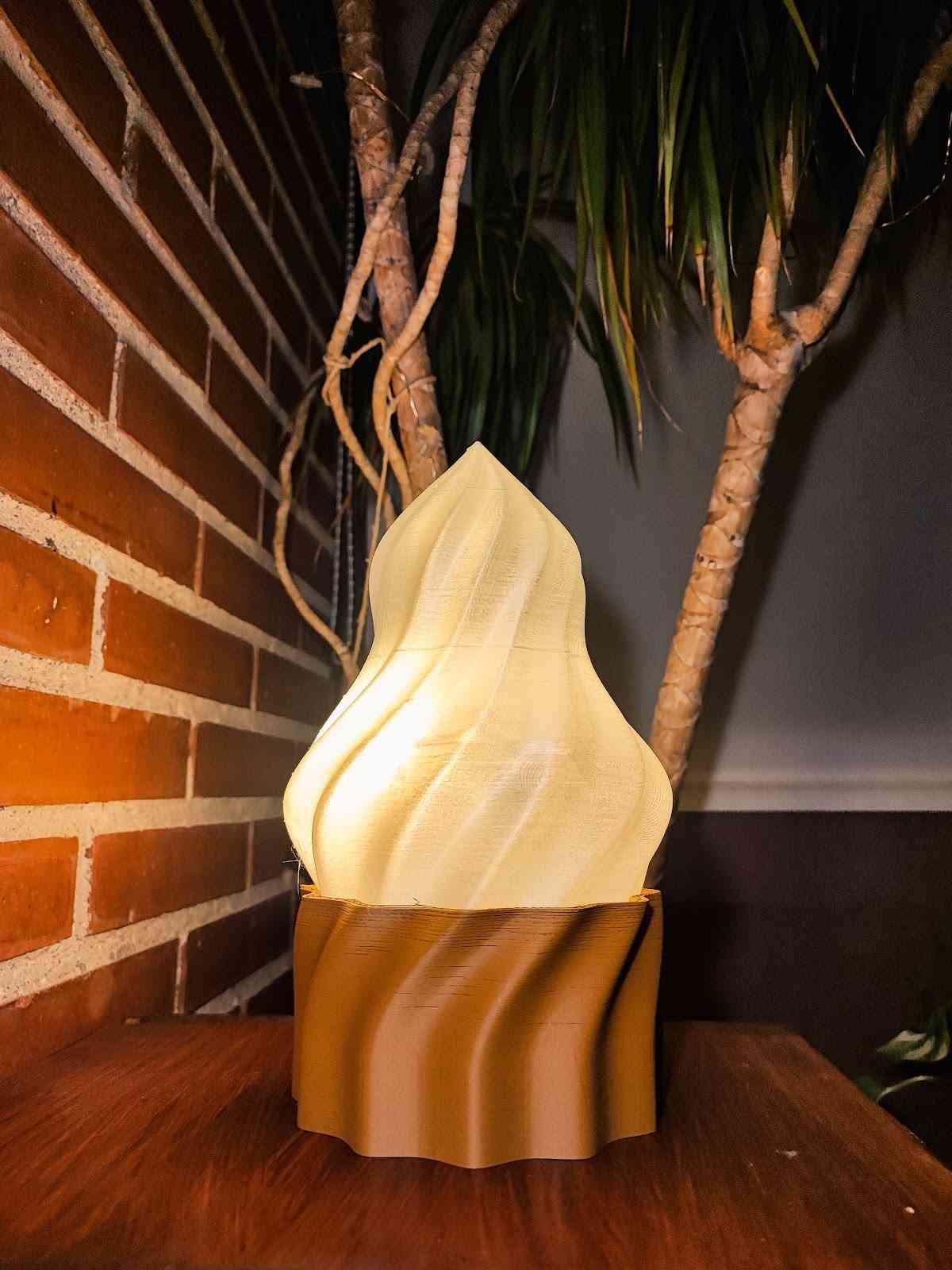 3D Utskrift - 3D Design -3dbutik.se LAMALAMPA..