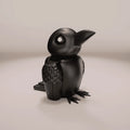 3D Utskrift - 3D Design RAVEN – LEDAD NYCKELRINGSFIGUR