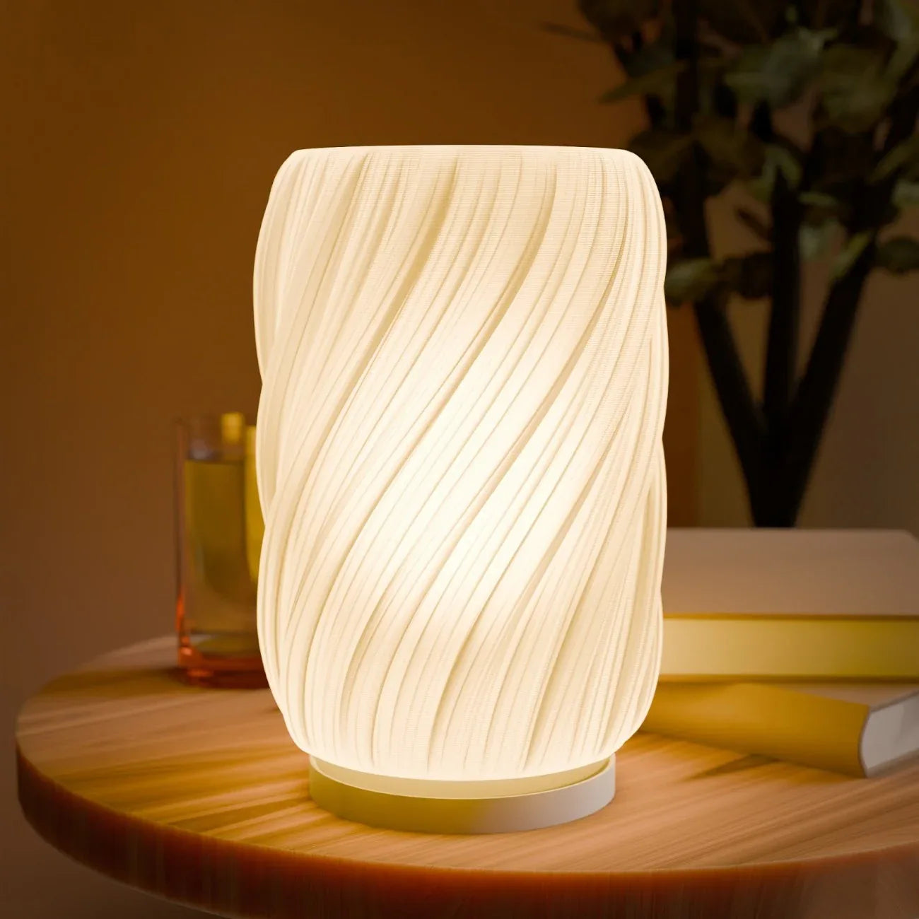 3D Utskrift - 3D Design -3dbutik.se Ondula Lampskärm..