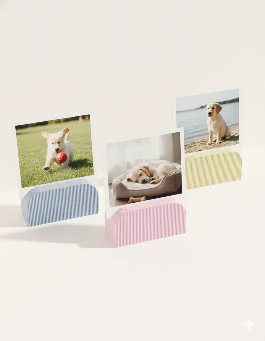 3D Utskrift - 3D Design Polaroidfotohållare