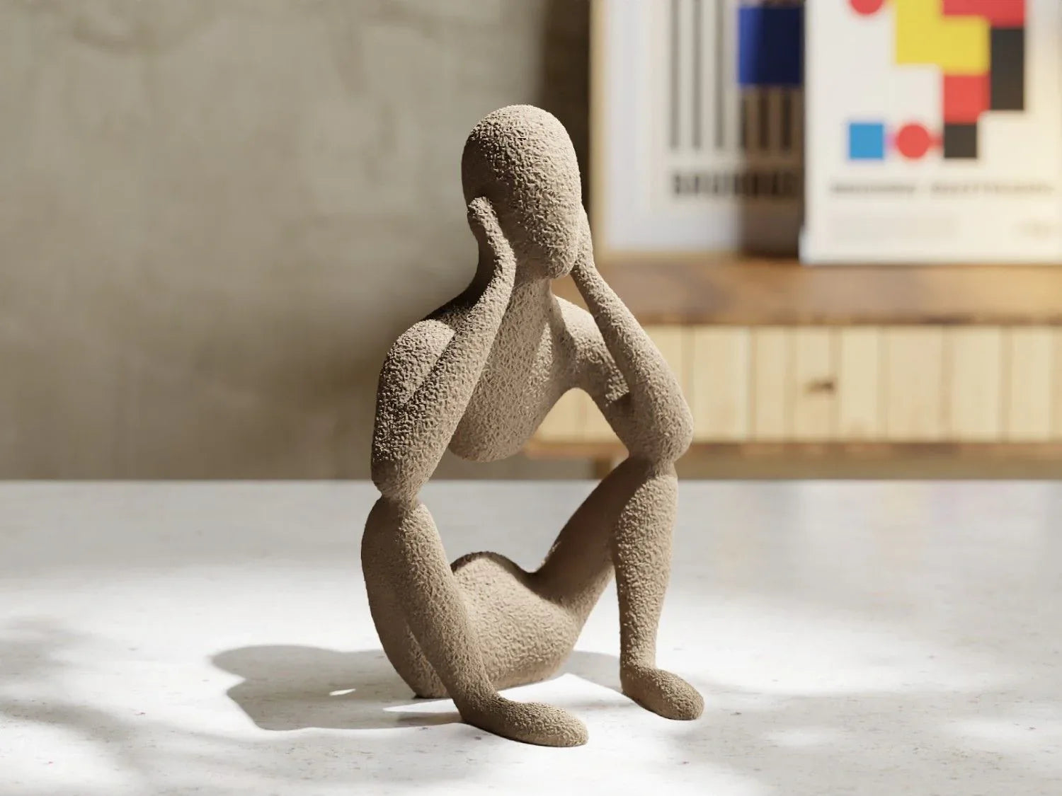 3D Utskrift - 3D Design -3dbutik.se NObody - Introspektion..