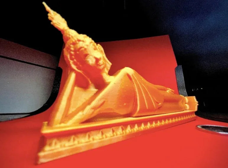 3D Utskrift - 3D Design -3dbutik.se Liggande Buddha - Bangkok, THA..