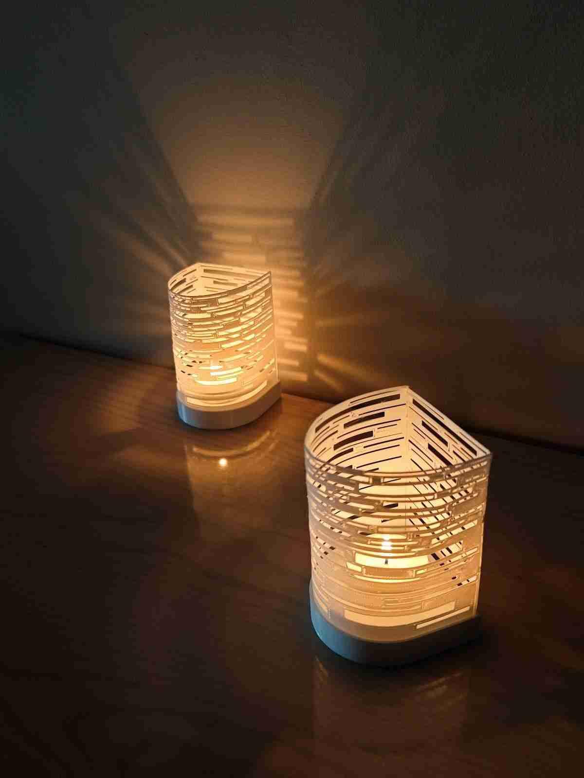3D Utskrift - 3D Design -3dbutik.se Pergaminoljus..