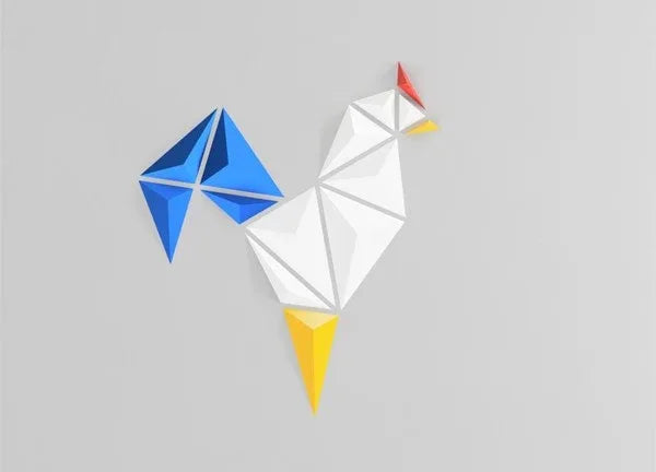 3D Utskrift - 3D Design -3dbutik.se MINIMALISTISK TUPPVÄGGKONST..