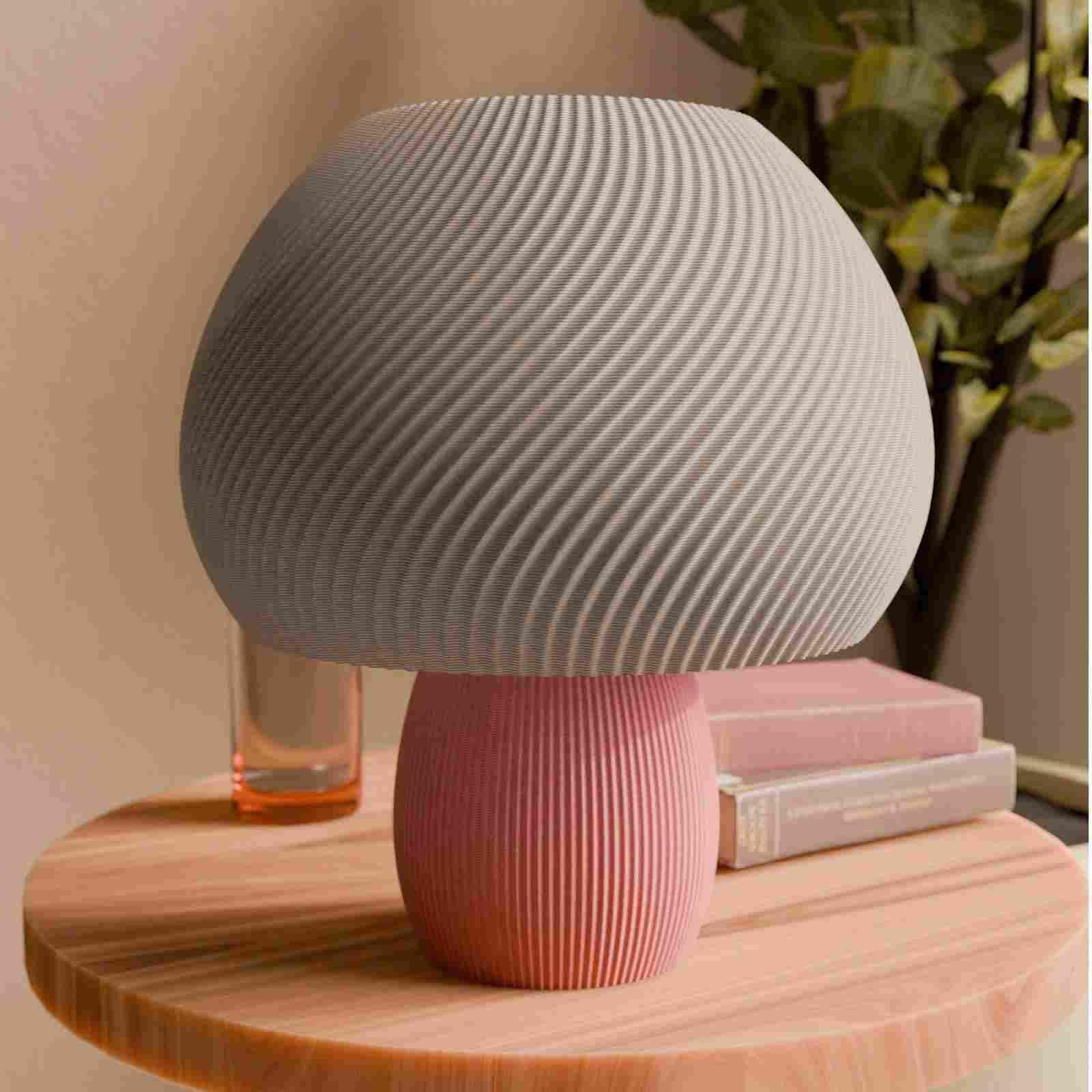 Vågad svamp Vriden Lampa.. - 3dbutik.se