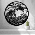 2D-sköldpaddor i havet Design by: 2D Arts.. - 3dbutik.se