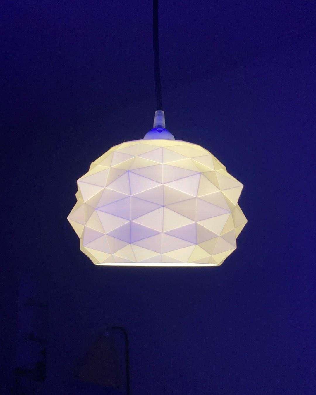3D Utskrift - 3D Design -3dbutik.se Polypendellampa..