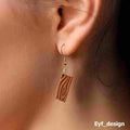 3D Utskrift - 3D Design -3dbutik.se Träplankörhänge..