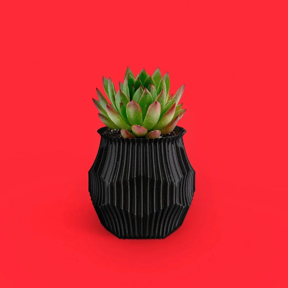 3D Utskrift - 3D Design -3dbutik.se Hexa Planteringskruka..