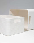 3D Utskrift - 3D Design -3dbutik.se LayerBox - staplingsbara behållare Design by: additiveworks Licenstyp: HiveCommunity.
